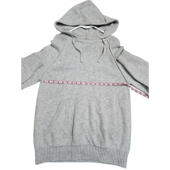 Goodfellow Co Men’s Large Gray Knit Pullover Hoodie Sweater Casual Preppy Cozy - Picture 6 of 7